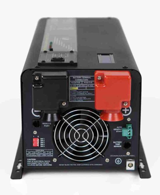 5000 Watt Power Inverter 12V 110V LF Pure Sine Industrial ... 36 volt to 12 converter wiring diagram 